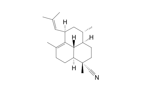 (1R*,3S*,4R*,7S*,8S*,13R*)-7-isocyanoamphilect-11,14-diene