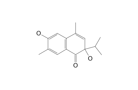 2,6-dihydroxy-4,7-dimethyl-2-propan-2-ylnaphthalen-1-one