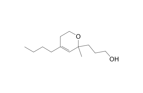 2H-Pyran-2-propanol, 4-butyl-5,6-dihydro-2-methyl-