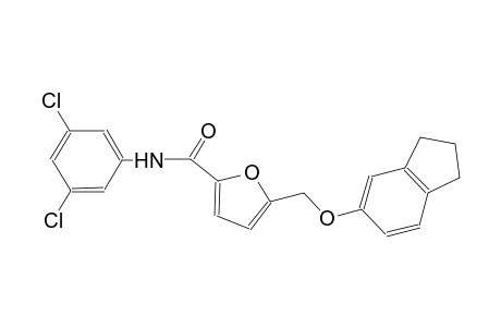 N-(3,5-dichlorophenyl)-5-[(2,3-dihydro-1H-inden-5-yloxy)methyl]-2-furamide