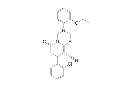 2H,6H-pyrido[2,1-b][1,3,5]thiadiazine-9-carbonitrile, 8-(2-chlorophenyl)-3-(2-ethoxyphenyl)-3,4,7,8-tetrahydro-6-oxo-