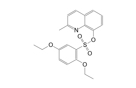 benzenesulfonic acid, 2,5-diethoxy-, 2-methyl-8-quinolinyl ester
