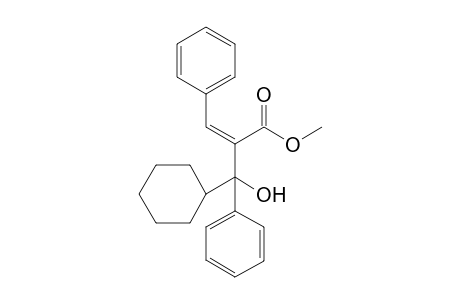 (Z)-2-(cyclohexyl-hydroxy-phenyl-methyl)-3-phenyl-acrylic acid methyl ester