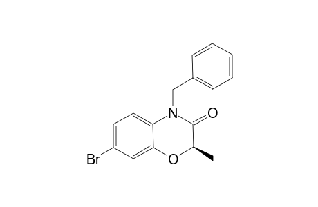 (R)-4-benzyl-7-bromo-2-methyl-2H-benzo[b][1,4]oxazin-3(4H)-one
