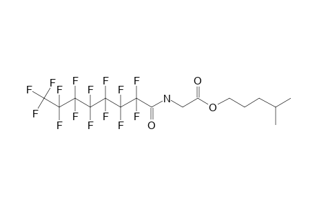 Glycine, N-pentadecafluorooctanoyl-, isohexyl ester