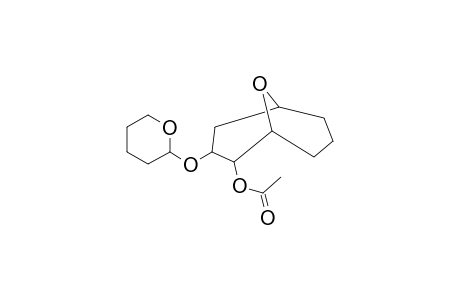 9-Oxabicyclo[3.3.1]nonane, 2-acetoxy-3-(tetrahydropyran-2-yloxy)-