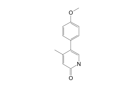 5-(4-METHOXYPHENYL)-4-METHYL-2(1H)-PYRIDONE