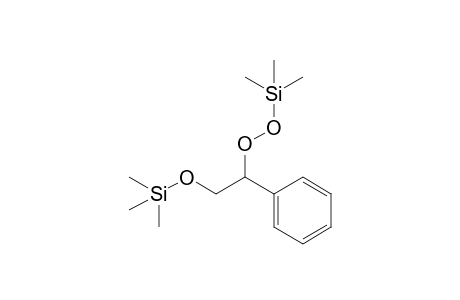2-Hydroperoxy-2-phenylethanol Bis(trimethylsilyl) derivative