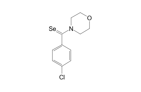 4-(4-CHLORO-SELENOBENZOYL)-MORPHOLINE