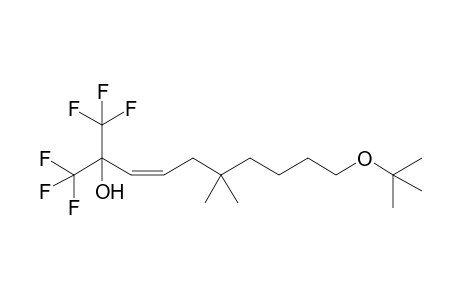(3Z)-10-tert-Butoxy-1,1,1-trifluoro-6,6-dimethyl-2-trifluoromethyldec-3-en-2-ol