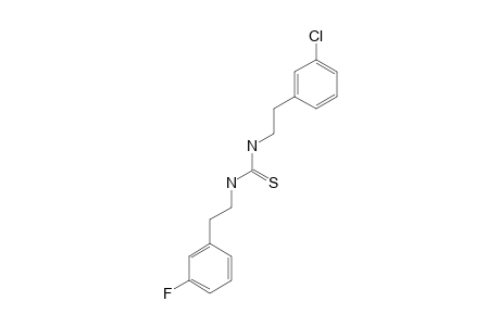 N-[2-(3-CHLOROPHENETHYL)]-N'-[2-(3-FLUOROPHENETHYL)]-THIOUREA