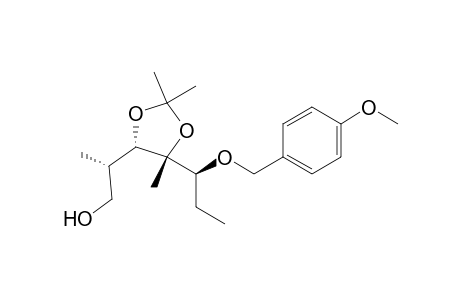 D-gluco-Heptitol, 2,6,7-trideoxy-5-O-[(4-methoxyphenyl)methyl]-2-methyl-4-C-methyl-3,4-O-(1-methylethylidene)-