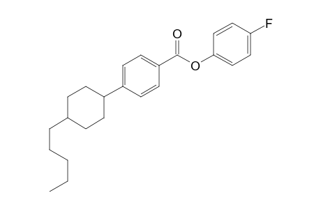 4-Fluorophenyl 4-(4-pentylcyclohexyl)benzoate
