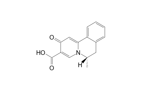 6-Methyl-6,7-dihydro-2H-benzo[a]quinolizin-2-one-3-carboxylic acid