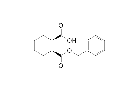 (1R,2S)-cis-2-Benzyloxycarbonylcyclohex-4-ene-1-carboxylic acid