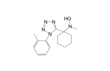 1H-tetrazole, 5-[1-(hydroxymethylamino)cyclohexyl]-1-(2-methylphenyl)-