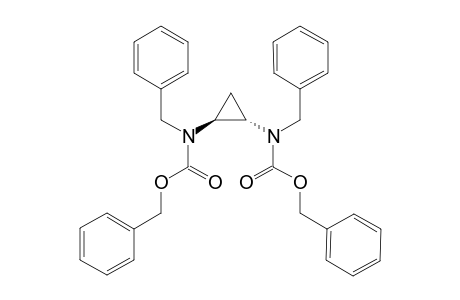 Dibenzyl (trans)-N,N'-dibenzyl-N,N'-(1,2-cyclopropanediyl]dicarbamidate