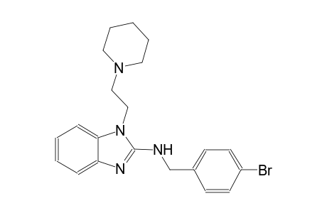 N-(4-bromobenzyl)-1-[2-(1-piperidinyl)ethyl]-1H-benzimidazol-2-amine