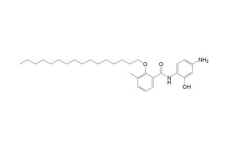 4'-amino-2-(hexadecyloxy)-2'-hydroxy-m-toluanilide