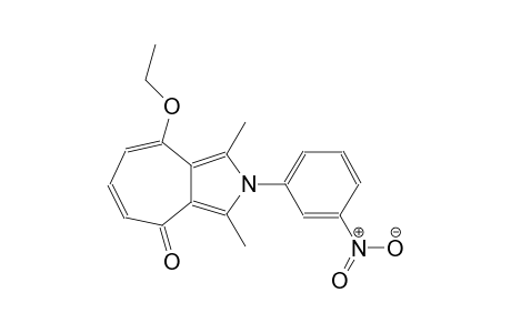 8-ethoxy-1,3-dimethyl-2-(3-nitrophenyl)cyclohepta[c]pyrrol-4(2H)-one