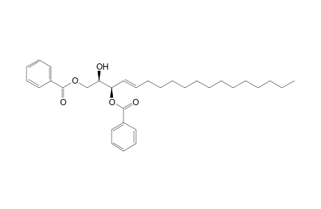 (2R,3R,4E)-1,3-Di-O-benzoyloctadec-4-ene-1,2,3-triol