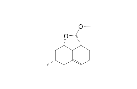 3-Methyl-1,8-(methanoxy)-9-methoxy-1,2,3,4,6,7,8,8a-octahydronaphthalene