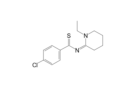 1-Ethyl-2-[N-(4-chlorophenylthiocarbonyl)imino]piperidine