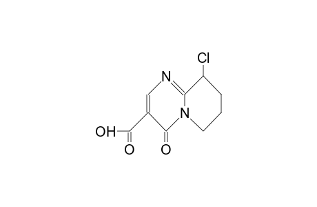 9-Chlor-4-oxo-6,7,8,9-tetrahydro-4H-pyrido-U1,2-ae-pyrimidin-3-carbonsaeure