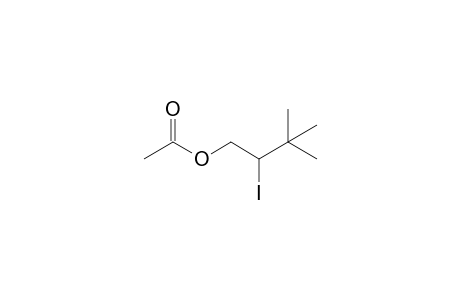 (2-iodanyl-3,3-dimethyl-butyl) ethanoate