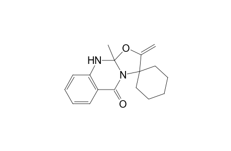 10a-methyl-2-methylene-5-spiro[10H-oxazolo[2,3-b]quinazoline-3,1'-cyclohexane]one