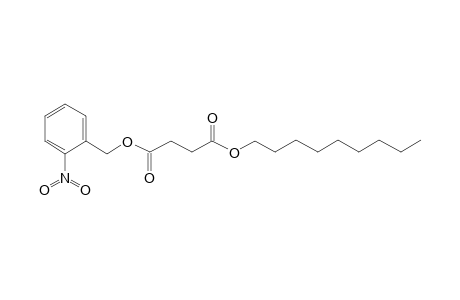 Succinic acid, 2-nitrobenzyl nonyl ester