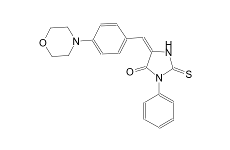 4-imidazolidinone, 5-[[4-(4-morpholinyl)phenyl]methylene]-3-phenyl-2-thioxo-, (5E)-