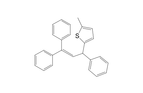 2-Methyl-5-(1,3,3-triphenylprop-2-enyl)thiophene