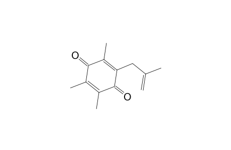 2,3,5-trimethyl-6-(2-methylallyl)-1,4-benzoquinone