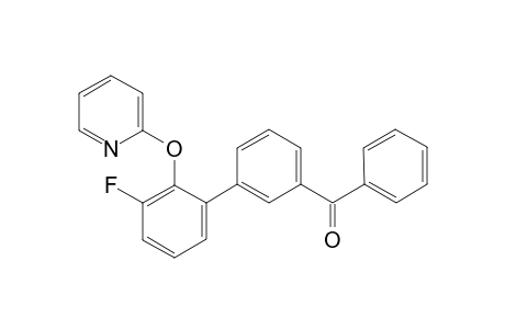 {3'-Fluoro-2'-(pyridin-2-yloxy)-[1,1'-biphenyl]-3-yl}(phenyl)methanone