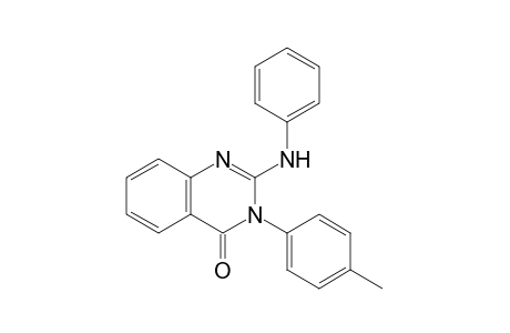 4(3H)-Quinazolinone, 2-anilino-3-p-tolyl-