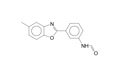 N-[3-(5-Methyl-2-benzoxazolyl)phenyl]formamide