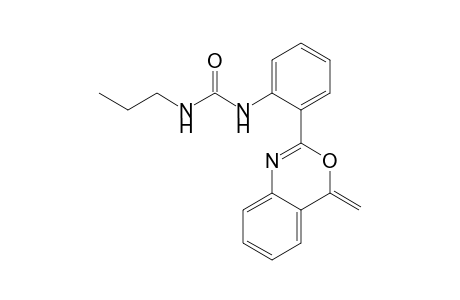 1-[2-(4-Methylene-4H-benzo[d][1,3]oxazin-2-yl)phenyl]-3-propylurea