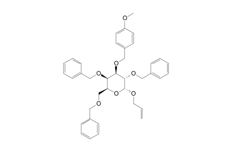 ALLYL-2,4,6-TRI-O-BENZYL-3-O-[(PARA-METHOXYPHENYL)-METHYL]-ALPHA-D-GALACTOPYRANOSIDE