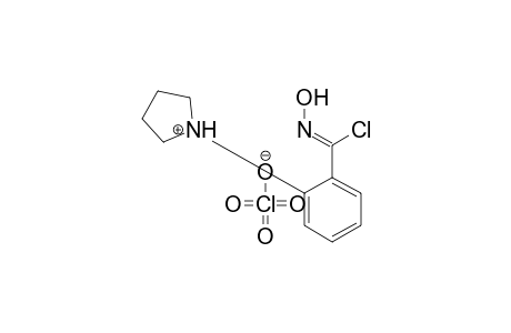 1-{2'-[Chloro(hydroxyimino)methyl]phenyl}pyrrolidinium perchlorate
