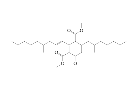 DIMETHYL-4-(2,6-DIMETHYLHEPTYL)-2-(4,8-DIMETHYLNON-1-ENYL)-6-OXOCYCLOHEX-1-ENE-1,3-DICARBOXYLATE