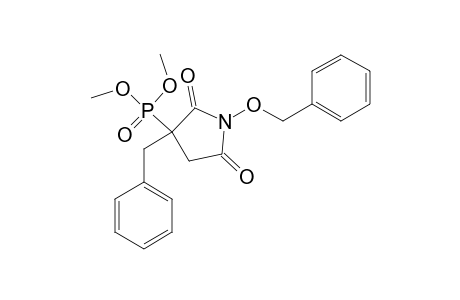 DIMETHYL-(3-BENZYL-1-BENZYLOXY-2,5-DIOXOPYRROLIDIN-3-YL)-PHOSPHONATE