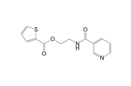 2-[(3-pyridinylcarbonyl)amino]ethyl 2-thiophenecarboxylate