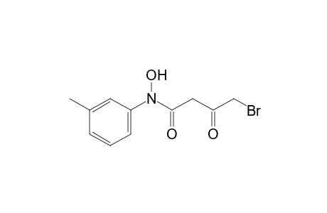 4-bromo-N-m-tolylacetoacetohydroxamic acid