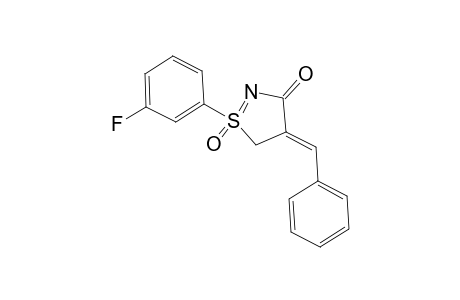 (Z)-4-Benzylidene-1-(3-fluorophenyl)-4,5-dihydro-3H-1.lambda.6-isothiazol-3-one-1-oxide