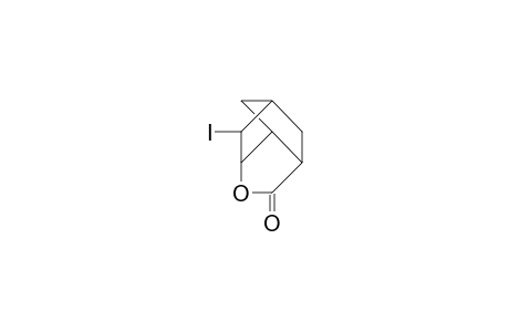 5-exo-Iodo-bicyclo(2.2.1)heptane-2,endo, 6-endo-carbolactone