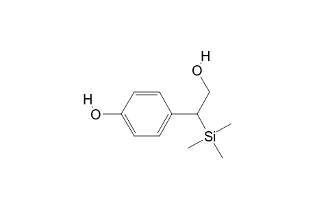 4-(2-hydroxy-1-trimethylsilylethyl)phenol