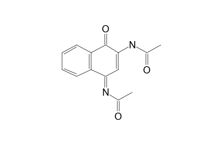 N-(4-Acetylimino-1-oxo-1,4-dihydro-2-naphthyl)acetamide