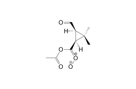 1-(ACETOXYPEROXYDEHYDROMETHYL)-2,2-DIMETHYL-3-FORMYLCYClOPROPANE