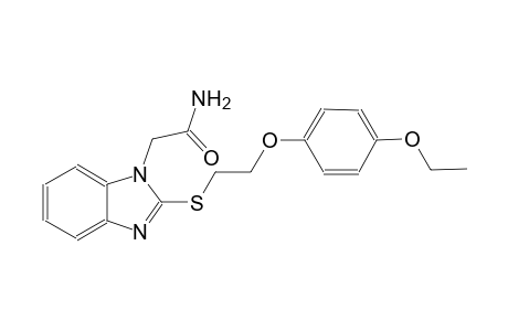 1H-benzimidazole-1-acetamide, 2-[[2-(4-ethoxyphenoxy)ethyl]thio]-